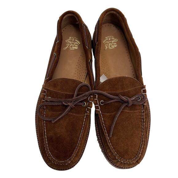 J.Crew Superior Boots & Shoes Camden Suede Crepe Sole Loafers Men’s SZ 13